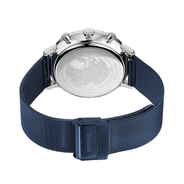 Bering Classic Femme Cadran Bleu 42mm