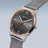 Bering Classic 42mm Acier Gris