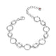 Bracelet Maillons Ovales Entrelacés – Elle Argent 925