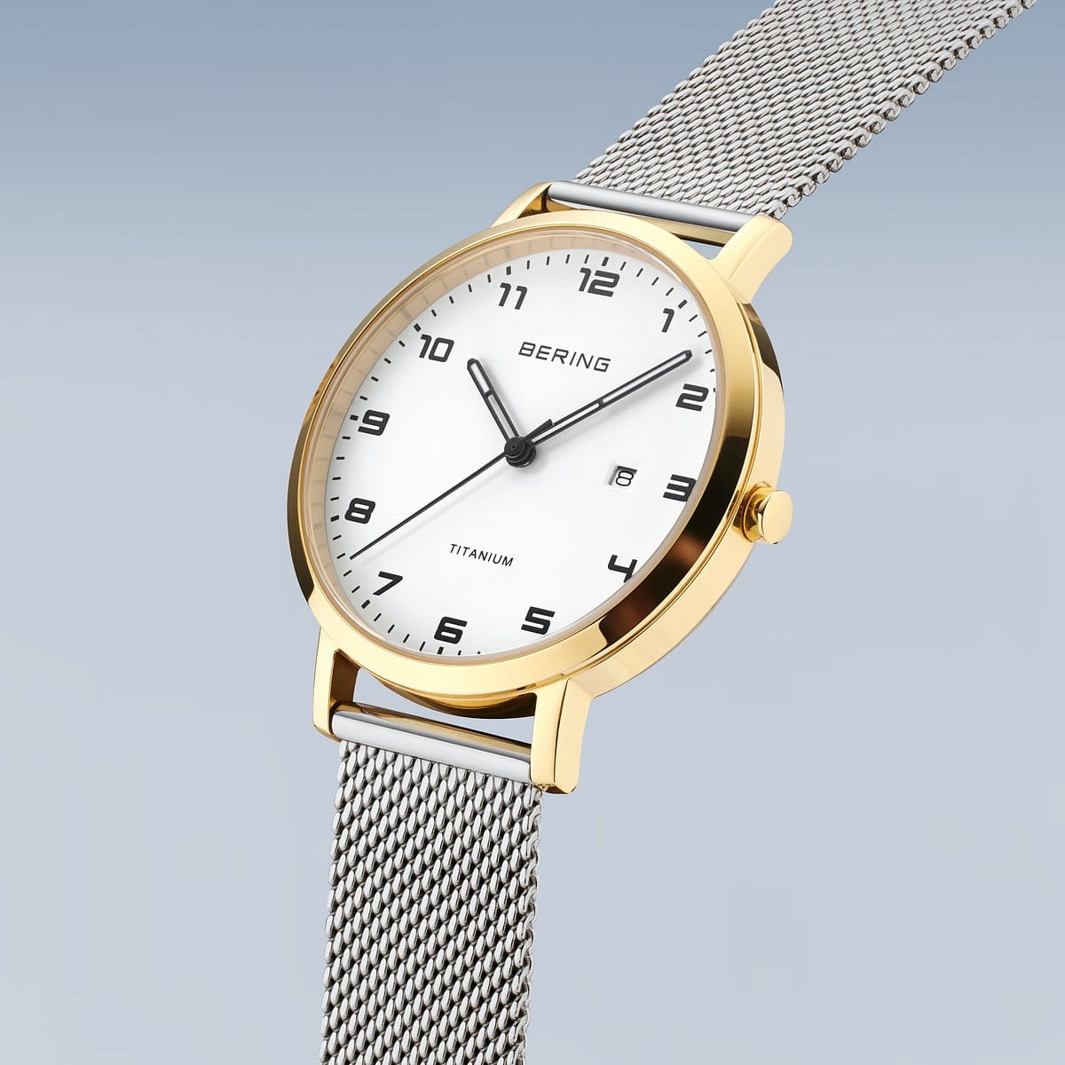 Bering Titanium Femme Cadran Blanc 34mm